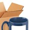 25 pcs Corrugated Kraft Shipping Boxes for Packaging Durable 4 x 4 x 4 Inch